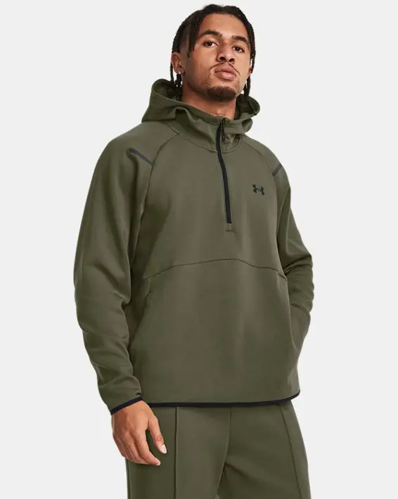 UA Unstoppable Flc Hoodie-GRN