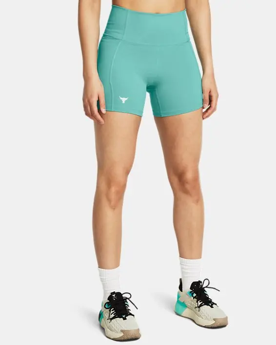 Short de entrenamiento Project Rock Lets Go Bench To Beach Middy para Mujer