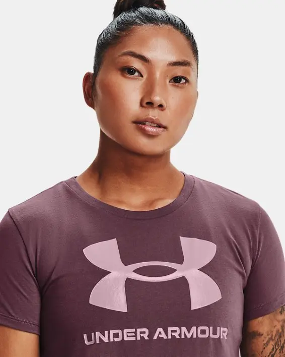Remera de entrenamiento Under Armour Liver Sportstyle para mujer image number 3