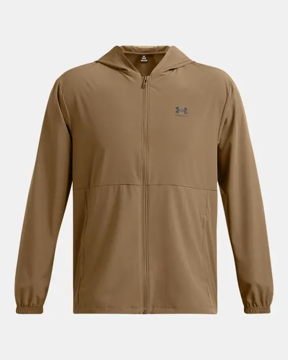 UA Vibe Woven Windbreaker image number 2