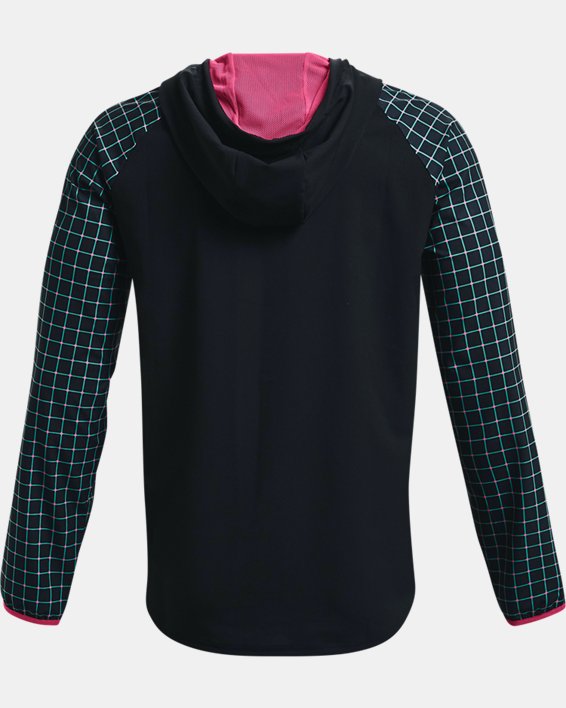 Campera con capucha UA Woven Geo para hombre image number 7