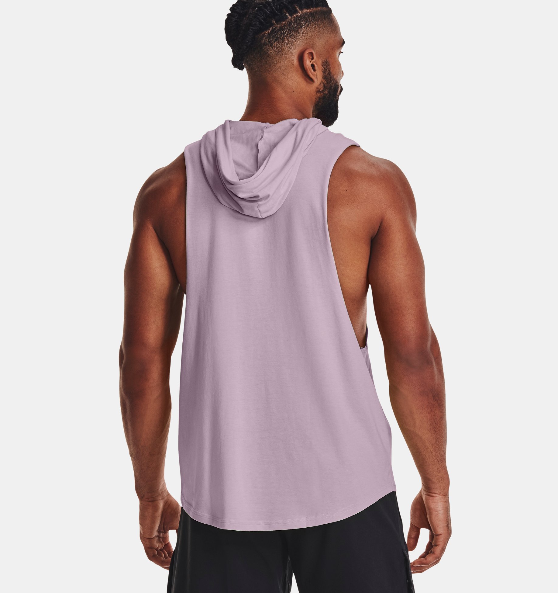 Musculosa con capucha Project Rock Show Your Work para Hombre