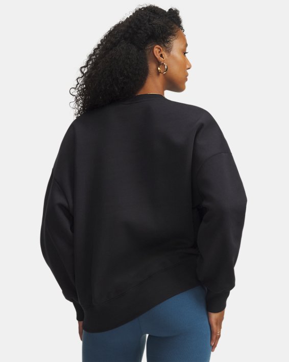 Buzo UA Rival Fleece Varsity oversized para  Mujer image number 1