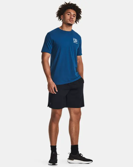 UA OUTDOOR TEAR GRID SS ARG-BLU,XL image number 2