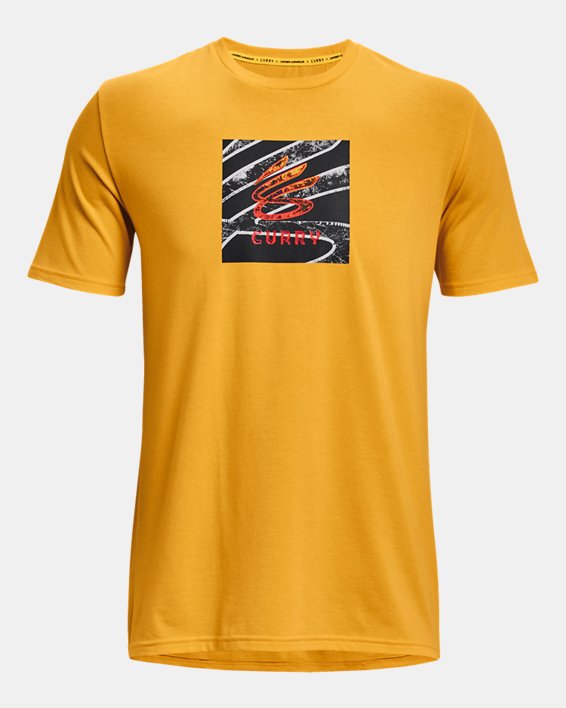 Remera de Basket UA CURRY IRON BOX LOGO para hombre image number 4