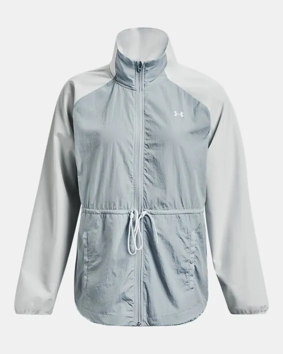 Campera de Entrenamiento Woven Translucent Tie para Mujer image number 5