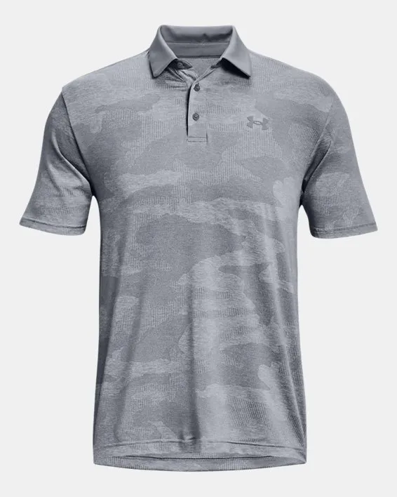 Chomba de Golf UA Playoff Camo Jacquard para Hombre image number 4