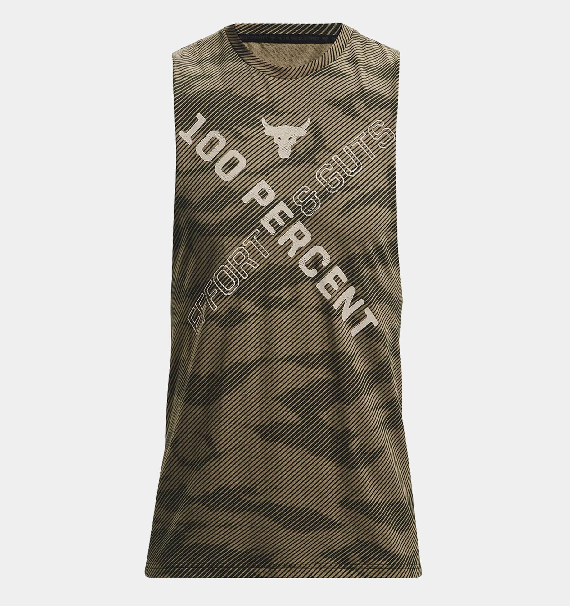 Musculosa UA Project Rock 100 Percent para hombre image number 4