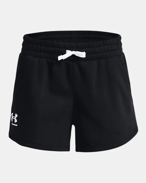 Short UA Rival Fleece para mujer image number 4