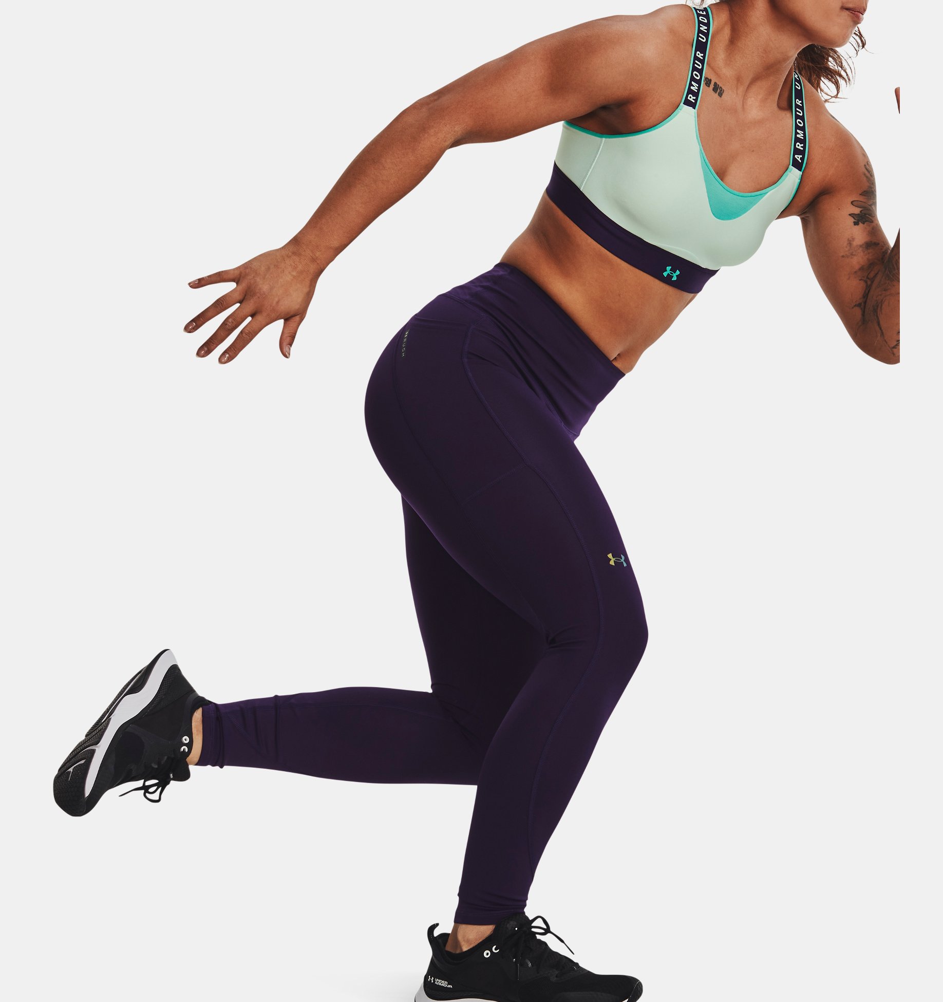 UA Rush Legging-PPL,XS