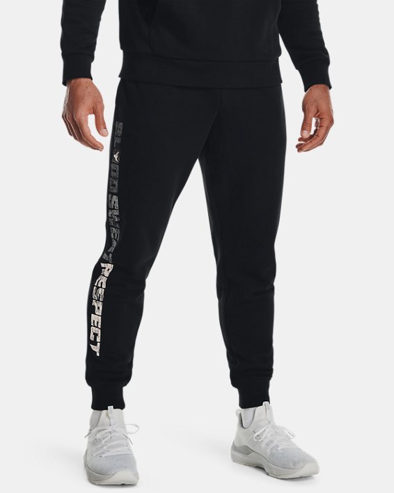 Jogger UA Project Rock Rival Fleece para Hombre