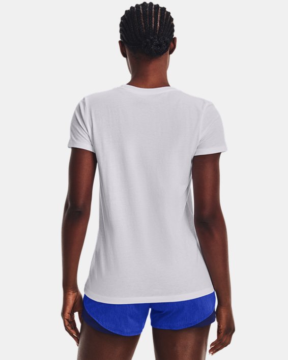 Remera UA Bold Shine Logo para Mujer image number 1