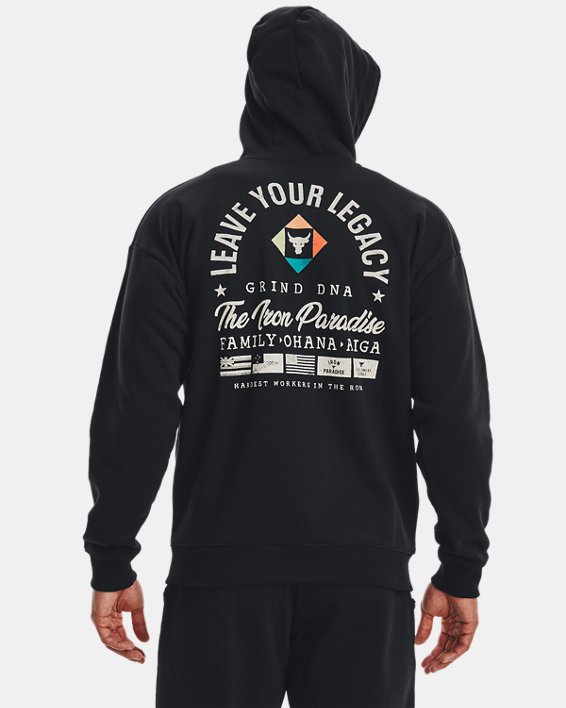 Buzo Project Rock Heavyweight Terry Full-Zip para Hombre image number 1