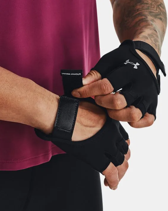 UA Women's Training Glove-BLK image number 2