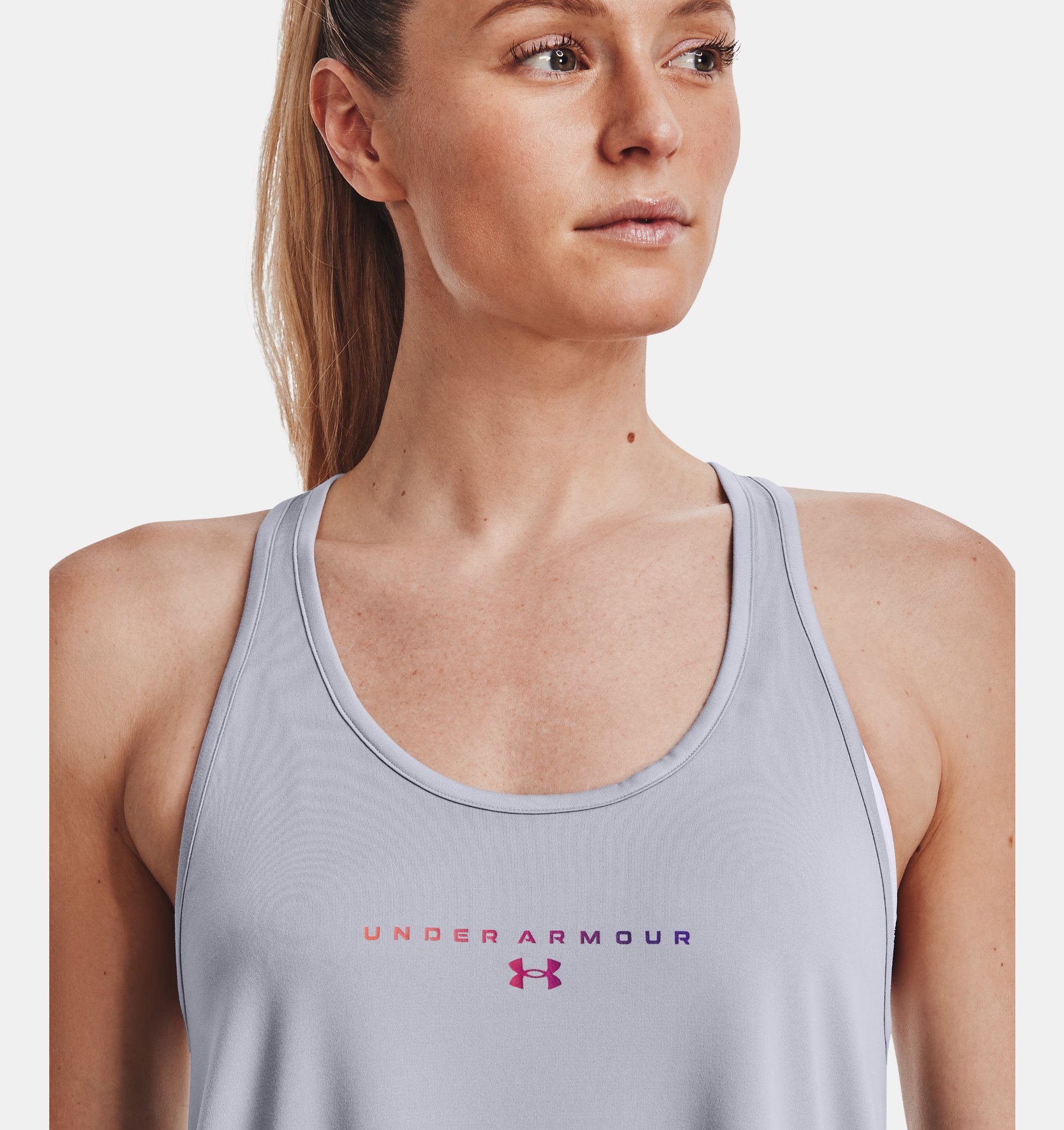 Musculosa UA Knockout International Women's Day Tank para mujer image number 5