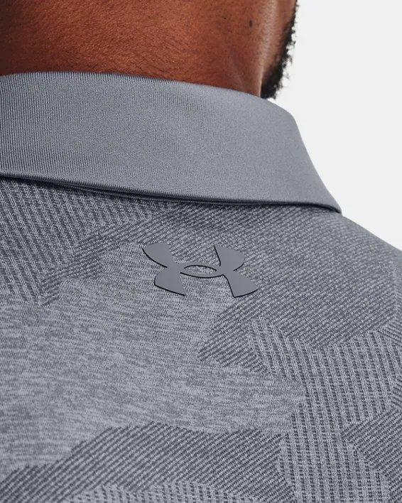 Chomba de Golf UA Playoff Camo Jacquard para Hombre image number 3