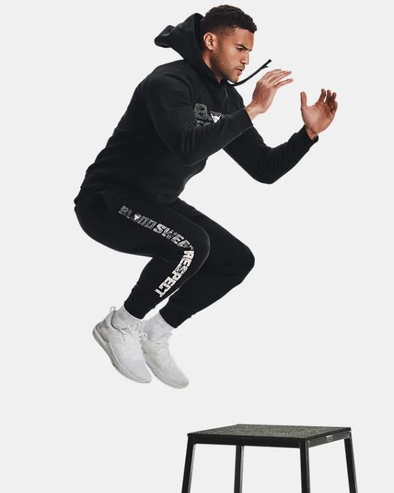 Jogger UA Project Rock Rival Fleece para Hombre image number 4