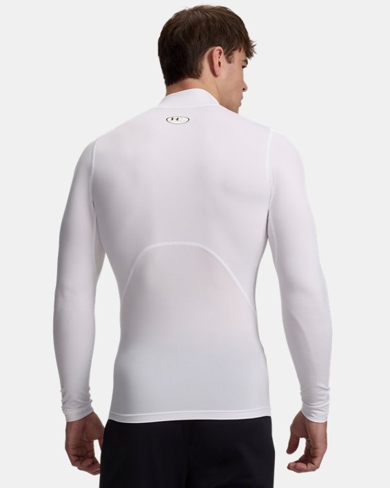 Remera manga larga de compresion HeatGear&reg; Mock para hombre image number 1