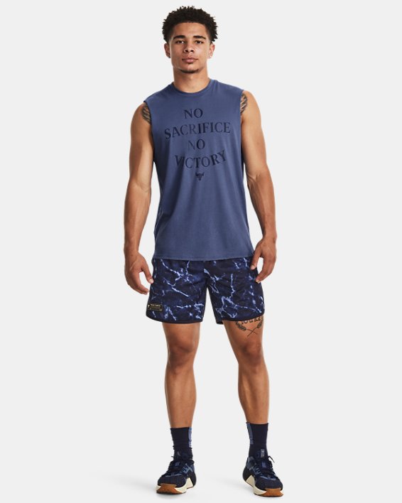 Short de entrenamiento con estampado Project Rock para hombre image number 2