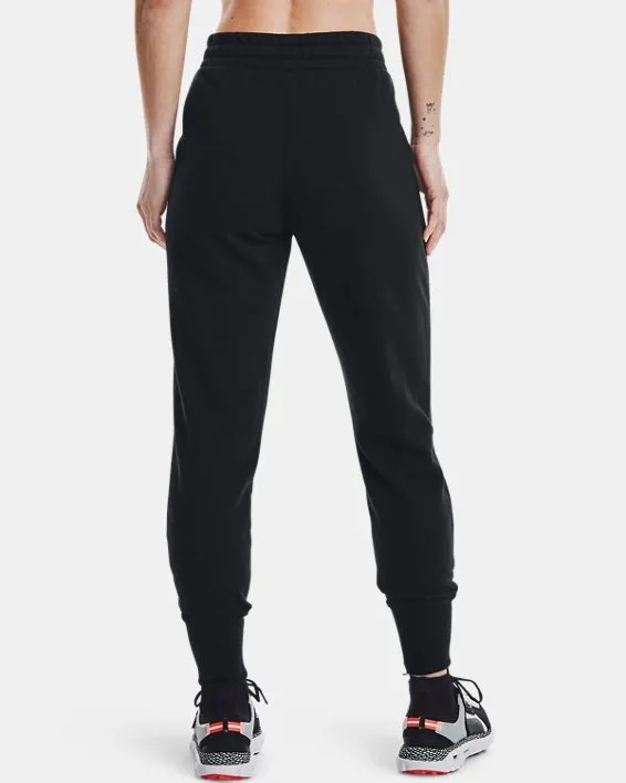 Joggers de tejido Fleece Under Armour Rival para mujer image number 1