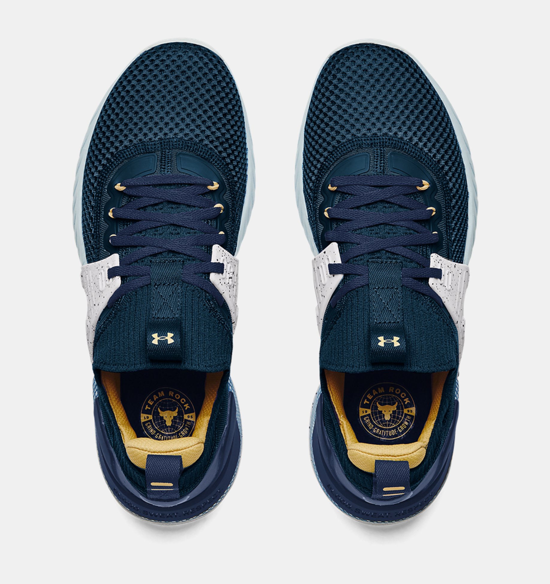 Zapatillas de entrenamiento UA Project Rock 4 Team Rock para hombre image number 2