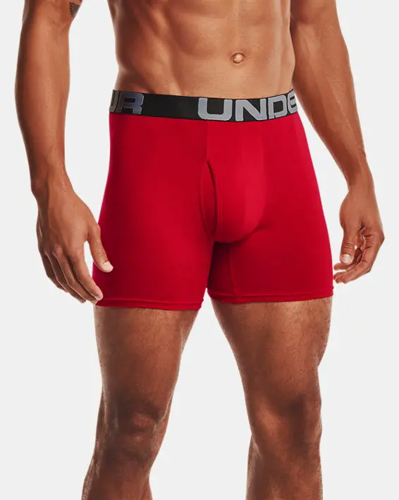 Bóxer Charged Cotton® 6" Boxerjock® para hombre – Paquete de 3 image number 0