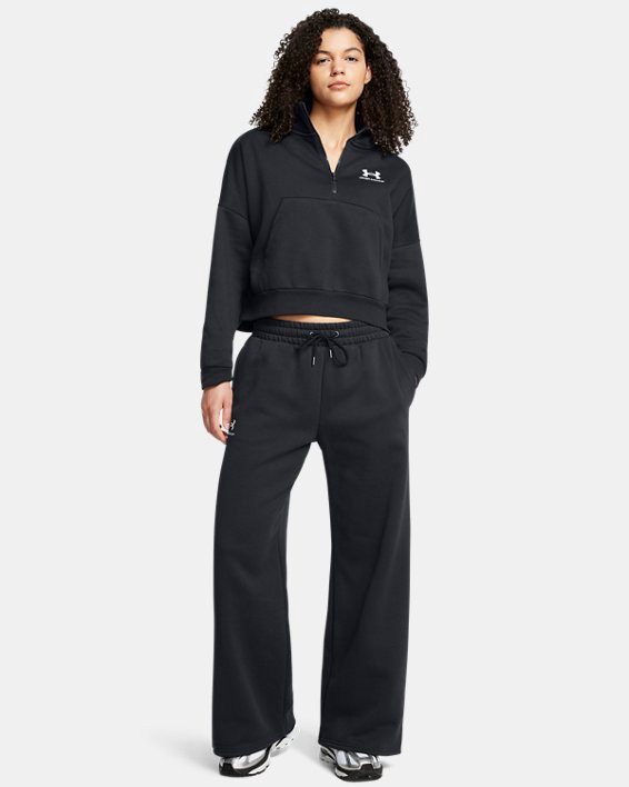 Pantalon Jogger Icon Fleece pierna ancha para Mujer image number 2