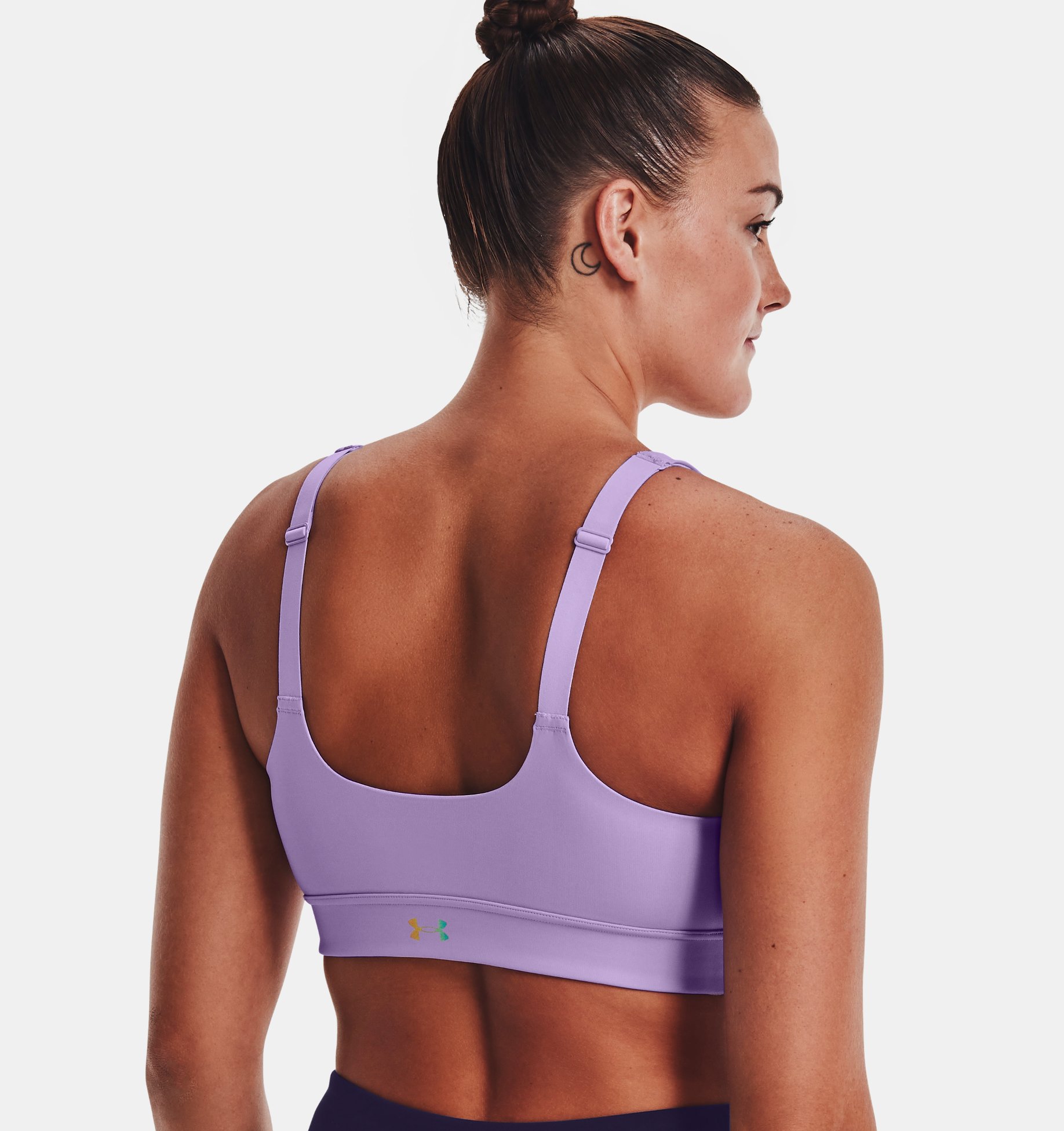 Bra deportivo UA Rush Mid para mujer image number 5