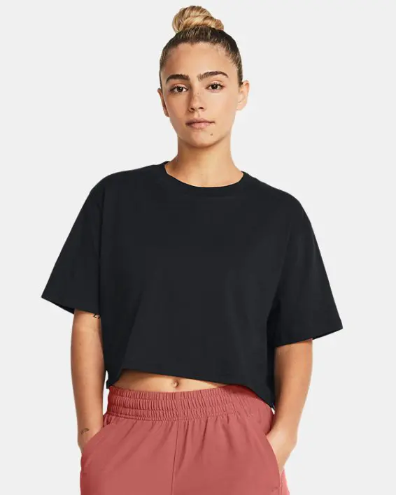 UA W Campus Boxy Crop SS image number 0