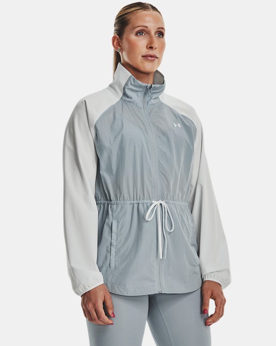 Campera UA Woven Translucent Tie para Mujer