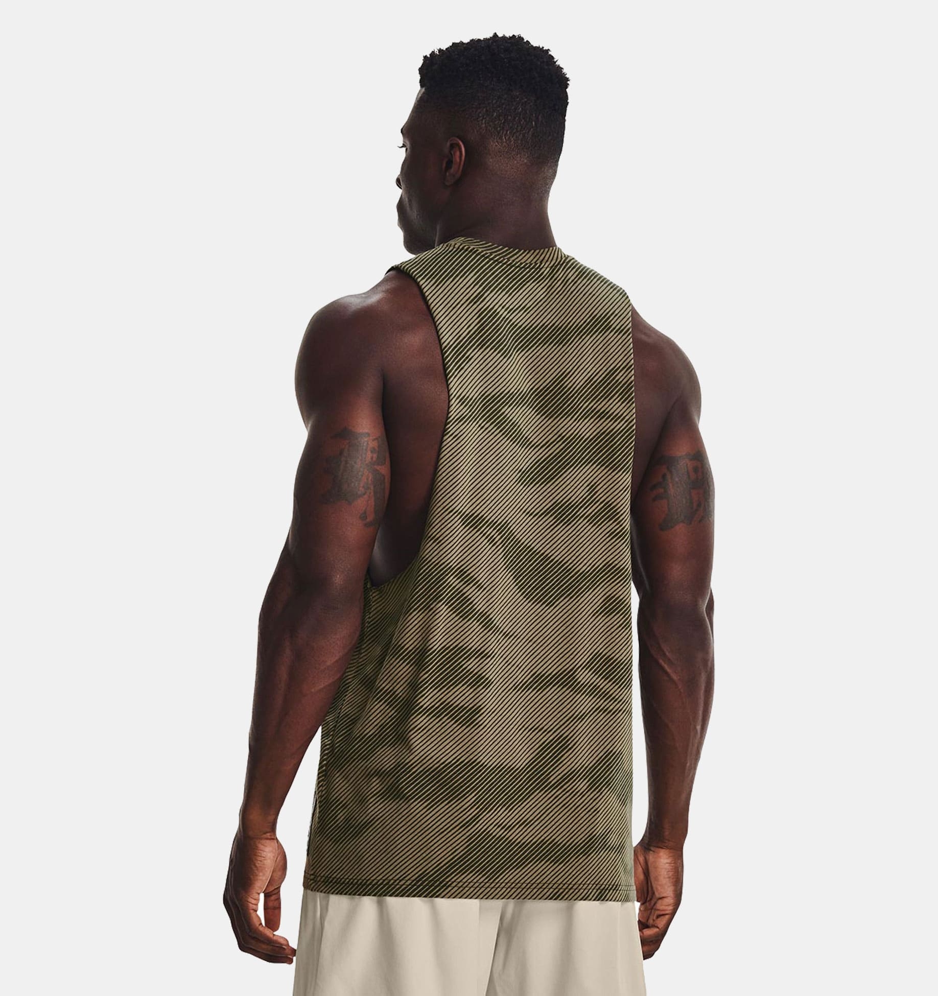 Musculosa UA Project Rock 100 Percent para hombre image number 1