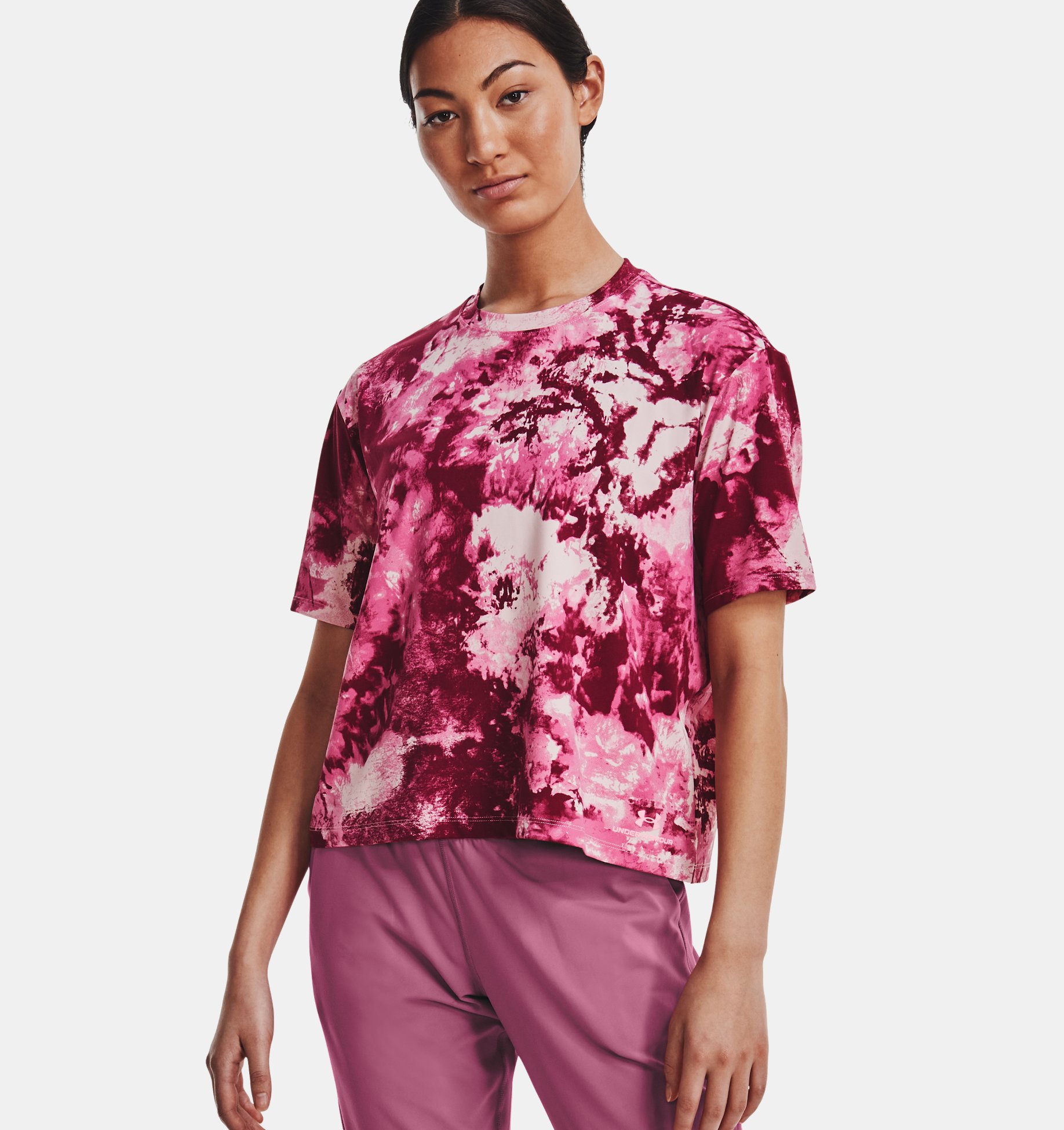 Remera UA Rush Energy Printed para mujer