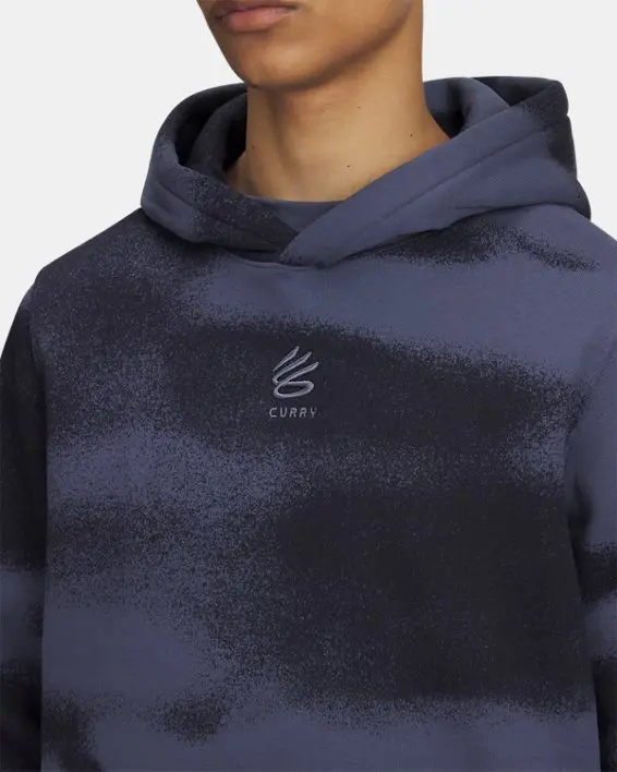 Buzo con capucha de Basketball Curry Splash Graphic para Hombre image number 2
