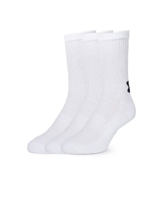 UA CORE COTTON CREW 3PK