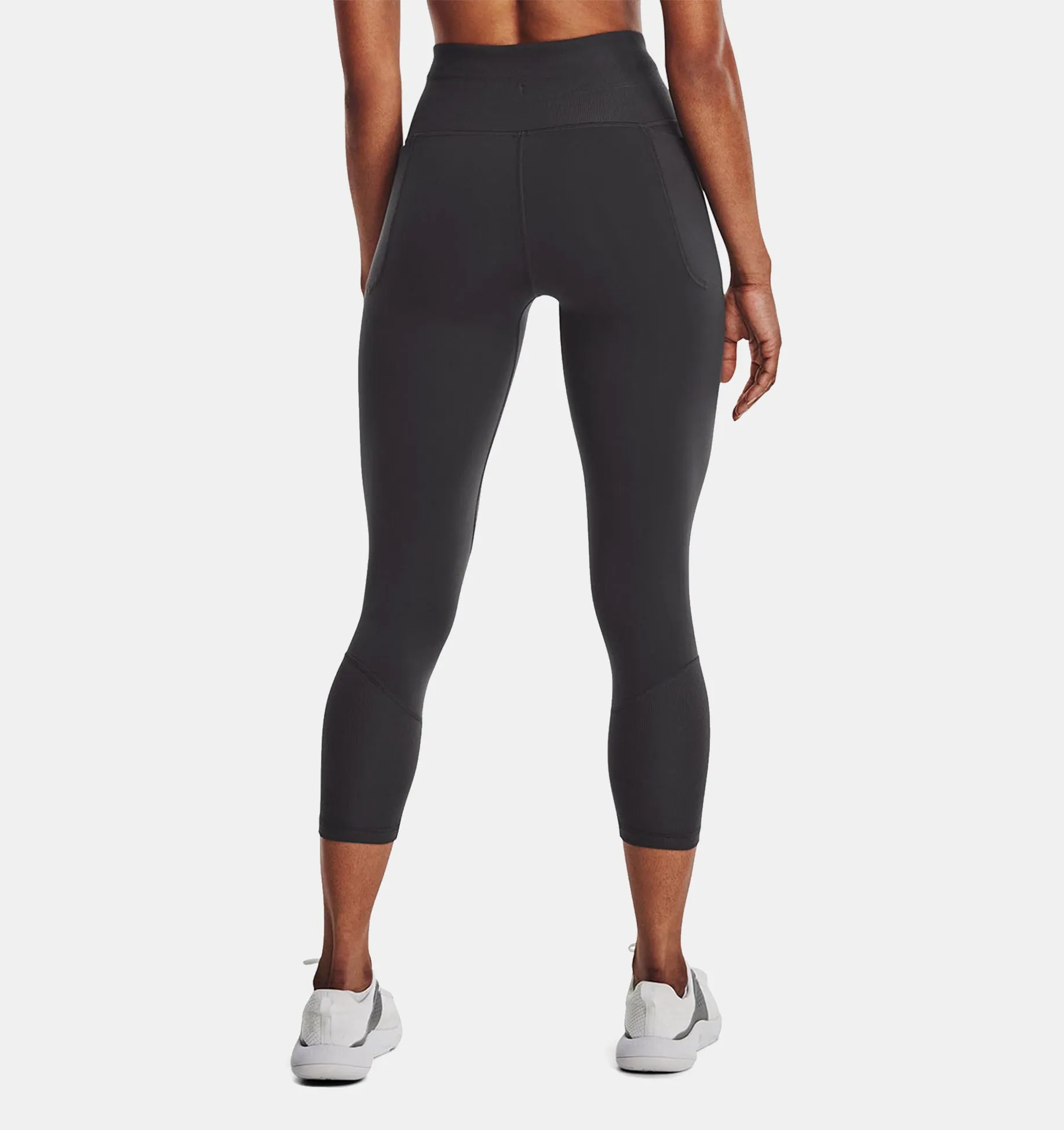 Leggings UA Meridian Rib Waistband Ankle para mujer image number 1
