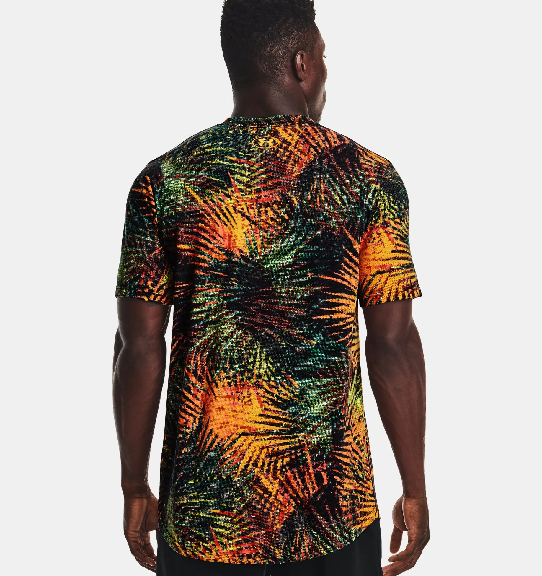 Remera UA Sport Palm Printed para hombre image number 1