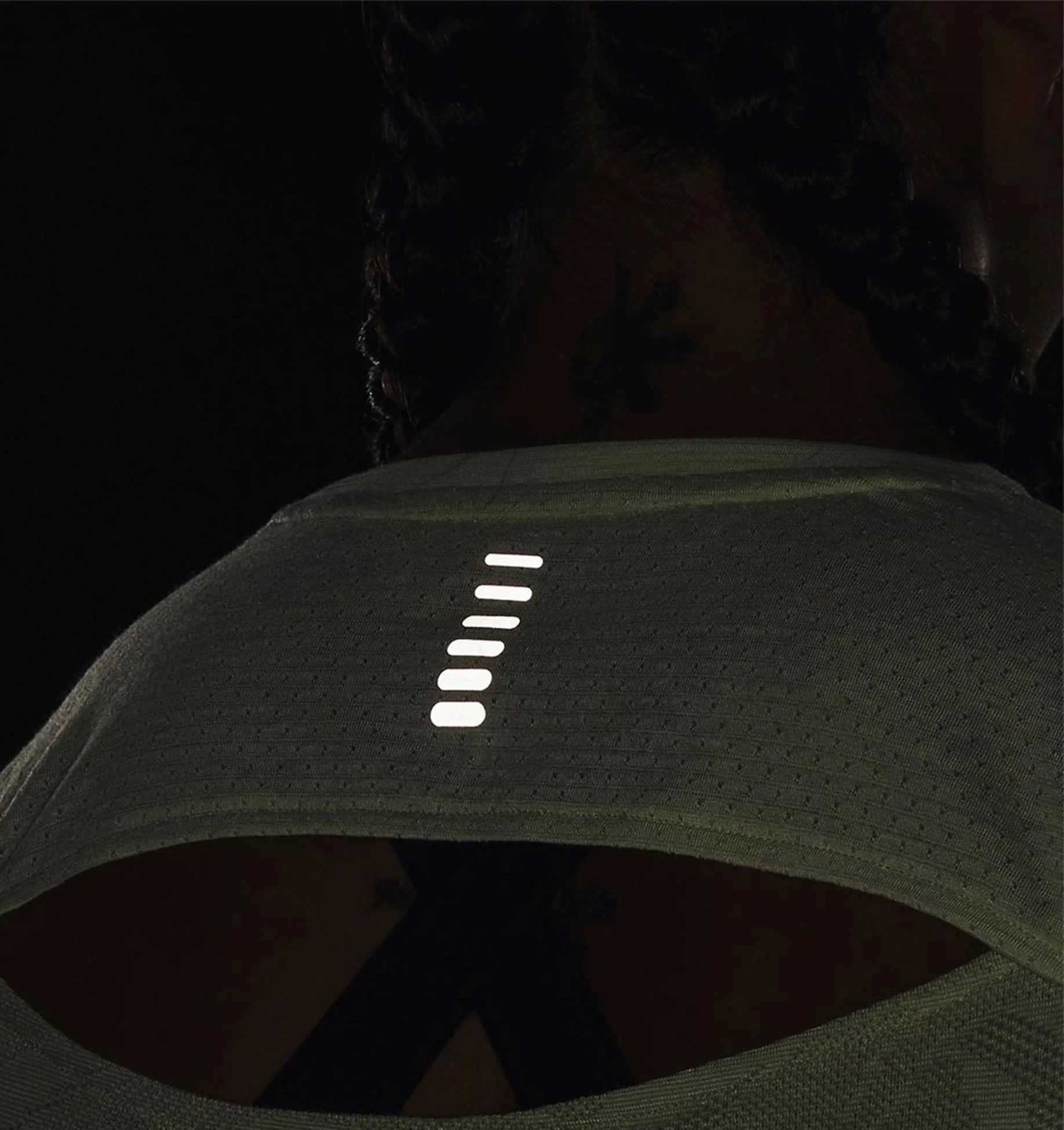 Remera UA Streaker Jacquard para mujer image number 3