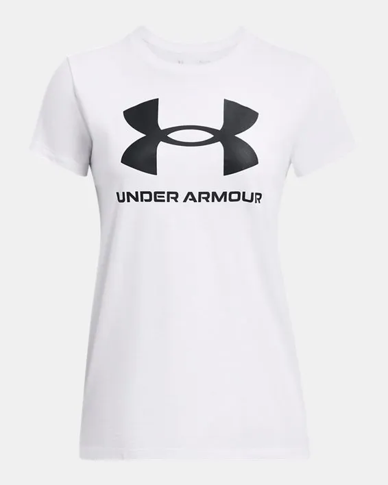 UA W SPORTSTYLE LOGO SS image number 2