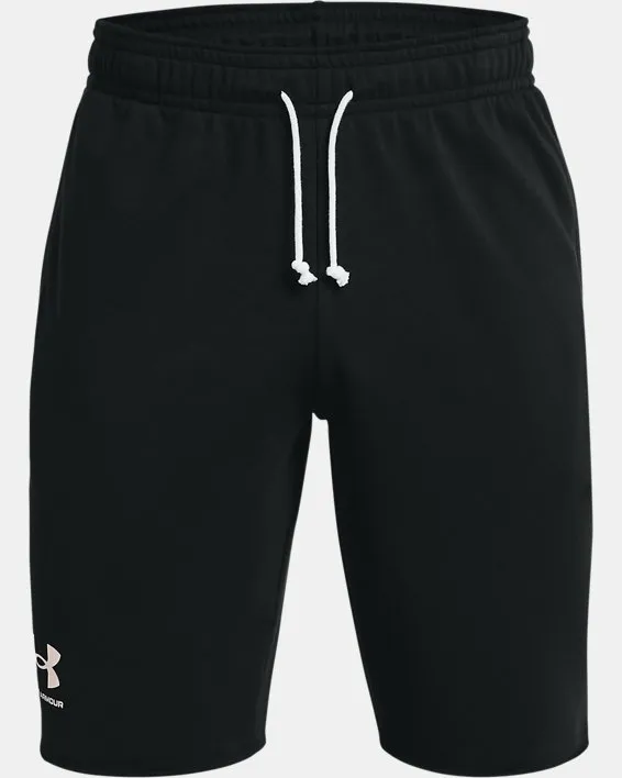 Shorts UA Rival Terry para Hombre image number 4
