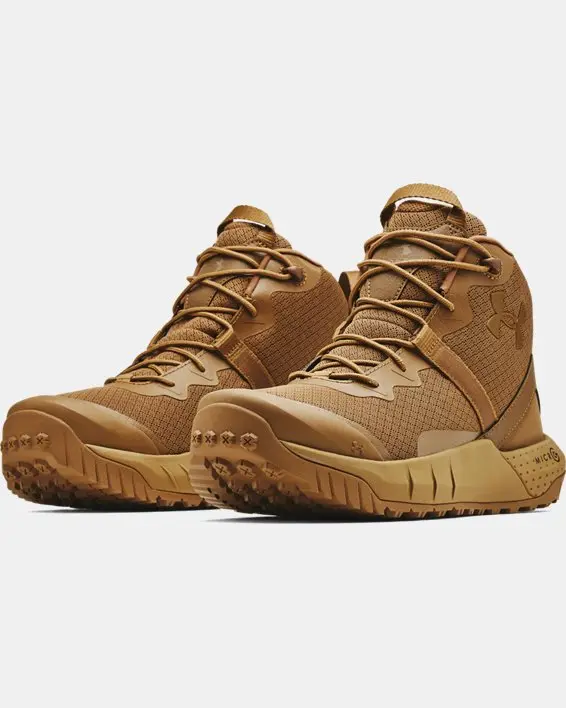 Botas tácticas UA Micro G® Valsetz Mid para hombre image number 3