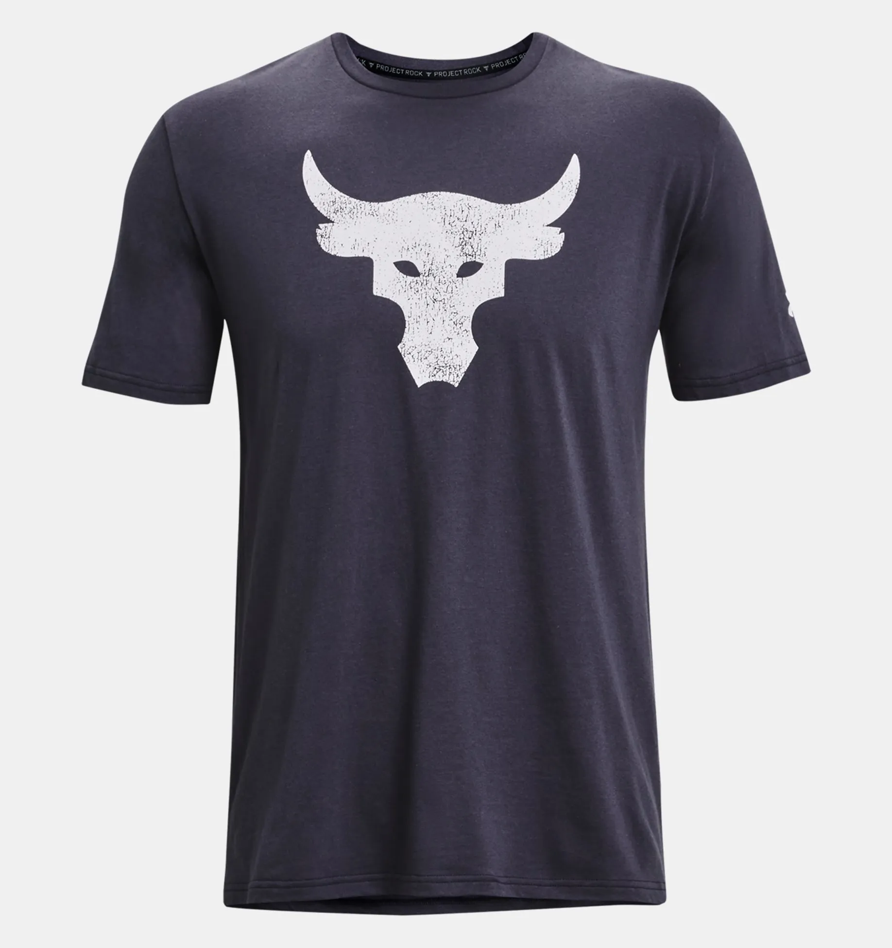 Remera de entrenamiento UA PJT ROCK BRAHMA BULL para hombre image number 4