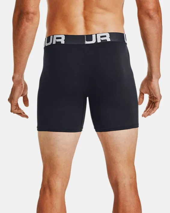 UA Charged Cotton 6in 3 Pack image number 1