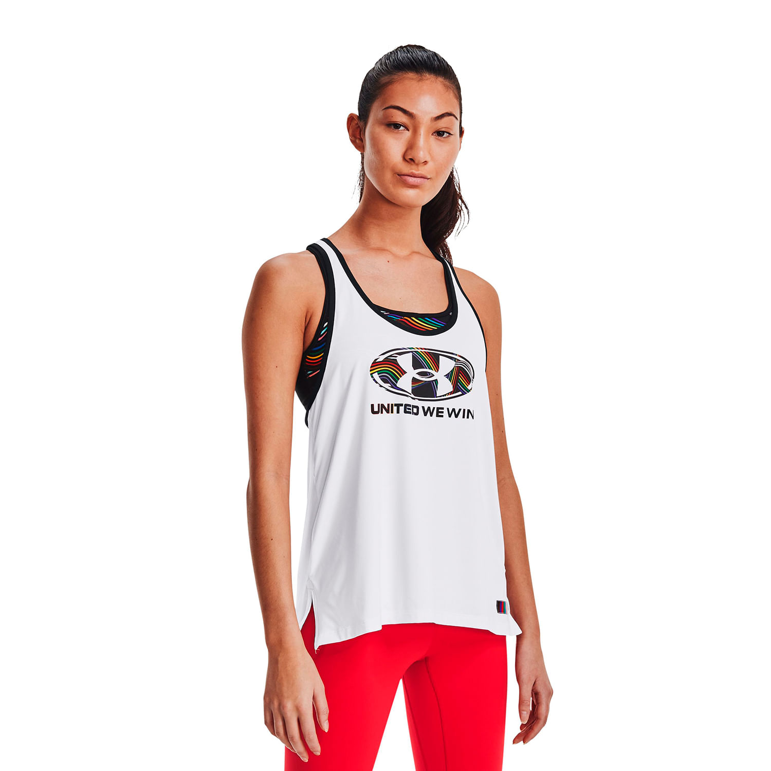 Pride Knockout Tank-WHT