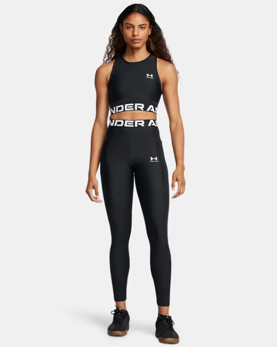 Calza de Entrenamiento HeatGear® Rib para Mujer image number 2