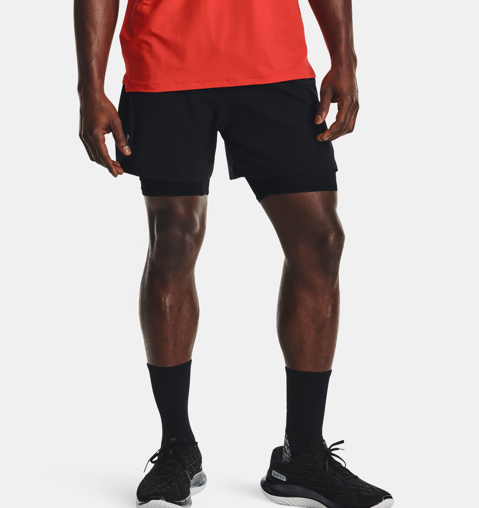 Short UA Iso Chill Running 2 in 1 para hombre
