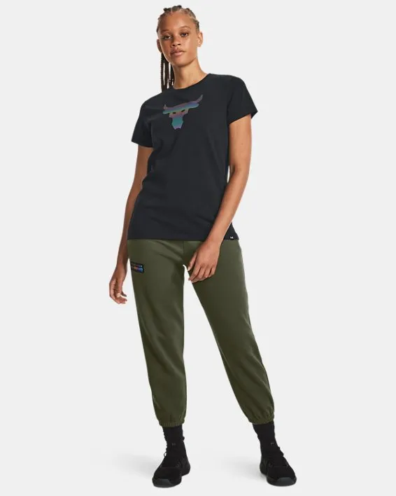Remera de Entrenamiento Project Rock Night Shift Heavyweight para Mujer image number 2