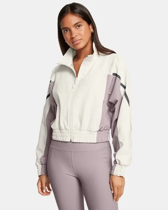 Campera de entrenamiento UA Unstoppable Crop para mujer