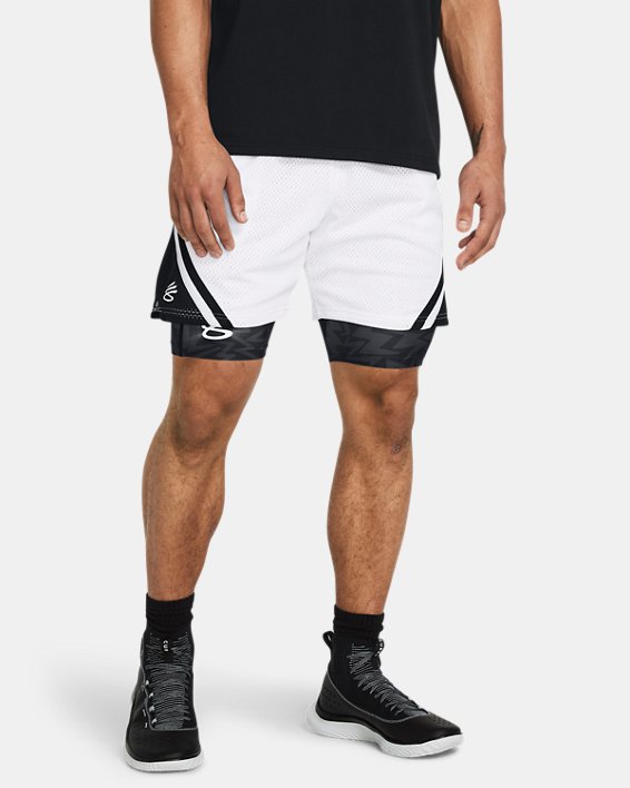 Short de Basketball Curry Mesh para Hombre image number 0
