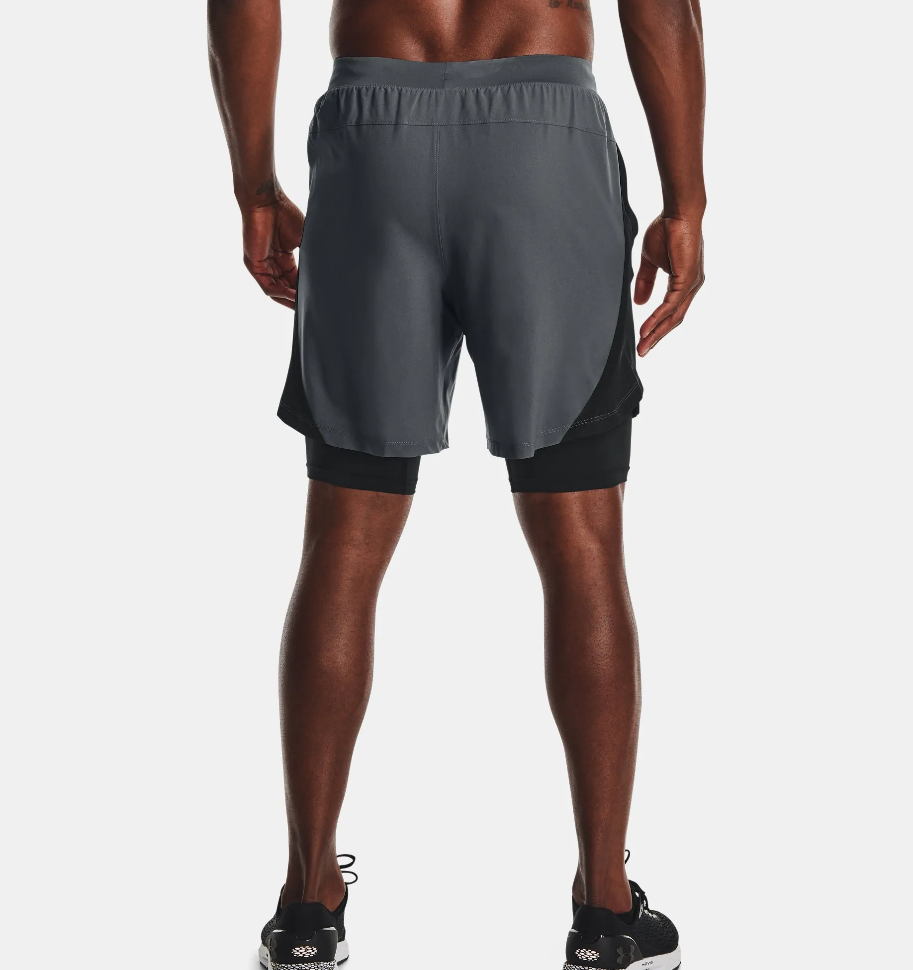 Short UA Launch Run 2-in-1 para hombre image number 1