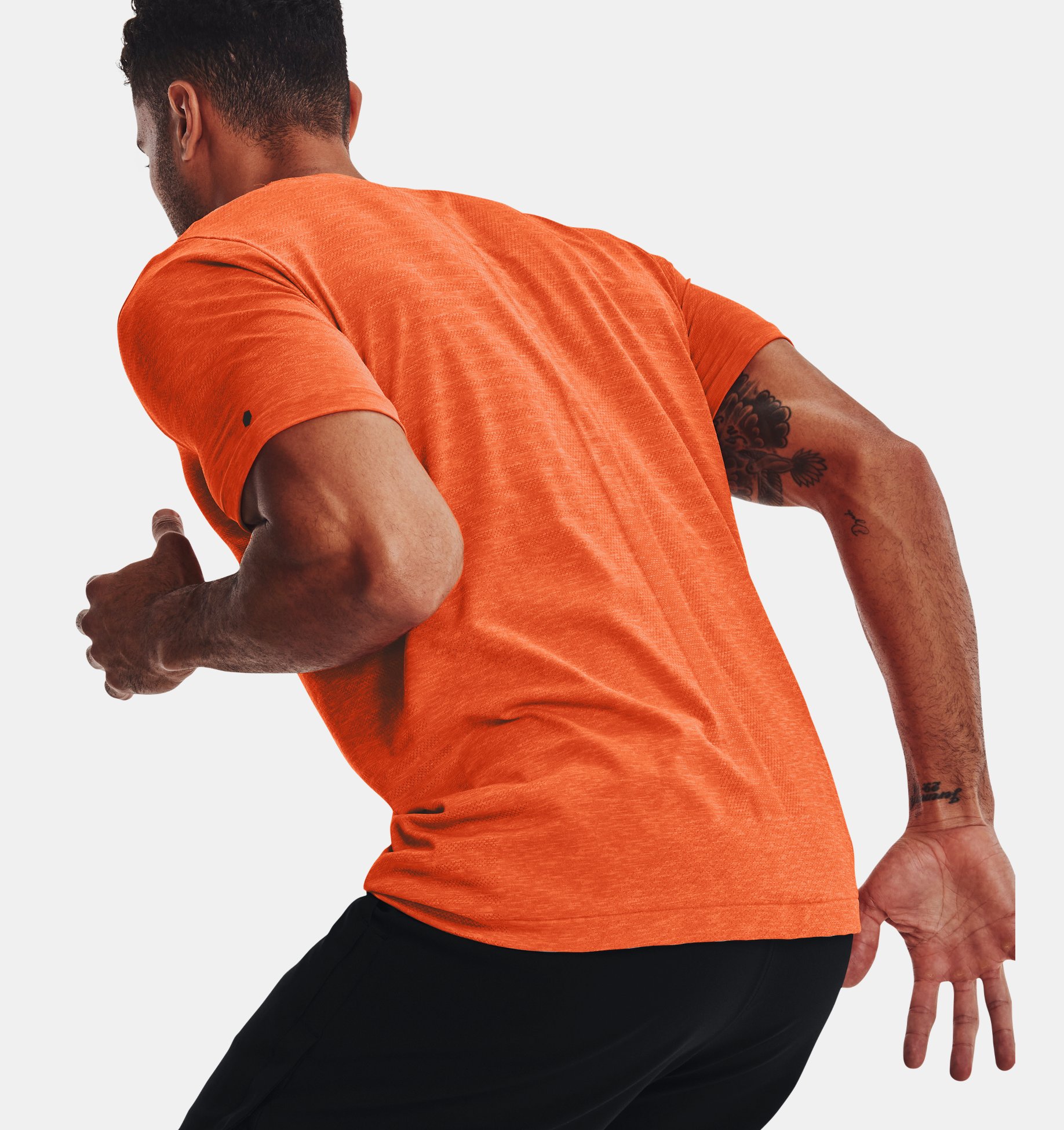 Remera UA RUSH™ Seamless GeoSport para hombre image number 0